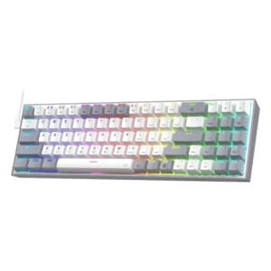 Redragon Pollux K628 RGB Gaming Keyboard White Red Switch - Slika 2