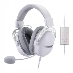 Redragon Aurora Wired Headset White - Slika 1