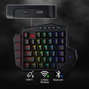 Redragon Diti Pro K585RGB Mechanical Gaming Keyboard, red - Slika 2