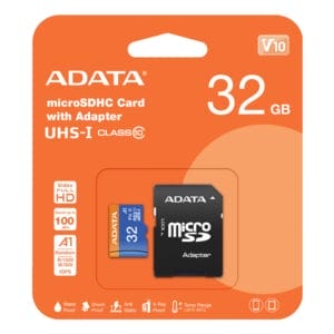 A-Data Micro SD Card 32GB AData + SD adapter AUSDH32GUICL10A1-RA1/ ... - Slika 3