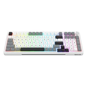 Redragon Bragi Pro K688 Wired/2.4G/BT Mechanical Keyboard White - Slika 2