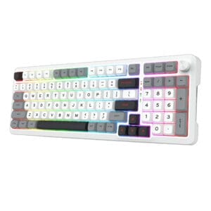 Redragon Bragi Pro K688 Wired/2.4G/BT Mechanical Keyboard White - Slika 3