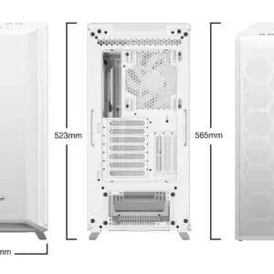 Be Quiet Kućište Be Quiet Dark Base 701 White BGW59 - Slika 2