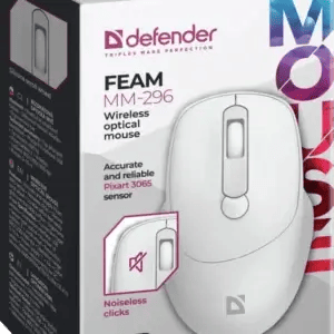 Defender Bežični miš Defender Feam MM-296 beli - Slika 2