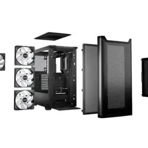 Be Quiet Kućište Be Quiet Pure Base 501 LX Black Window BGW76 - Slika 2