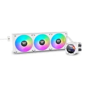 Thermaltake CPU vodeno hladjenje ThermalTake TH420 V2 Ultra EX ARGB AIO Snow - Slika 1