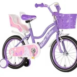 Xbike Dečija bicikla X-Kids Princess Flower Ljubičasta 12 2024 - Slika 1