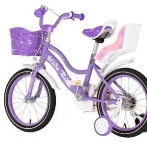 Xbike Dečija bicikla X-Kids Princess Flower Ljubičasta 12 2024 - Slika 3