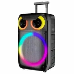 Intex Partybox zvučnik Intex T1219 Trolley AUX/USB/SD/FM/BT/1 x Bežični mikrofon 40W - Slika 2