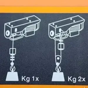 Kzubr Kzubr električna dizalica vrabac KPA-800 - Slika 2