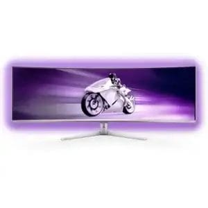 Philips Monitor 49 Philips 49M2C8900L/00 5120x1440/32:9/QD OLED/144Hz/0.03ms/2xHDMI/DP/5xUSB/USB-C/Pivot/Zvu - Slika 1