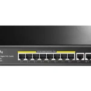 Cudy Svič 10/100/1000 10-port Cudy GS1010PE 8 Gbit PoE+ port/2 Gb... - Slika 1