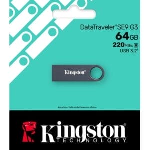 Kingston 64GB DataTraveler SE9 G3 USB 3.2 Gen1 KE-U2X64-1AC - Slika 1