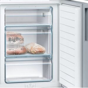 Bosch Frižider BOSCH KGV39VLEAS/Serija 4/samostojeci/kombinovani/E/347L/201x60x65cm/inox - Slika 1