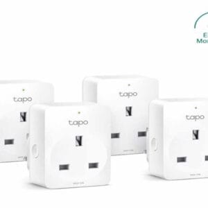 Tp-Link Pametna uticnica TP-LINK Tapo P110(4-pack) Wi-Fi/2,4Ghz/Max Load 16A/bela - Slika 1