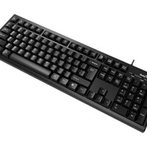 Genius KB-100 USB YU crna tastatura - Slika 3