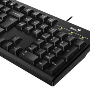 Genius KB-100 USB YU crna tastatura - Slika 6