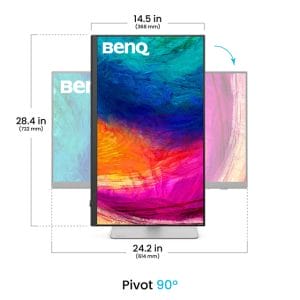 Benq 27 inča PD2730S 5K 5120x2880 IPS Thunderbolt 4 profesionalni... - Slika 4