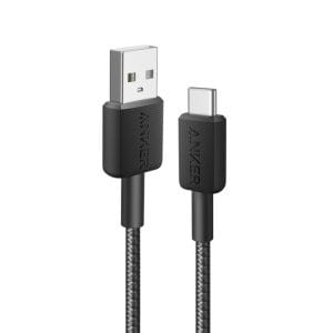 Anker 322 USB tip-A na USB tip-C kabl M/M 1.8m, 18W, pleteni, crni - Slika 2