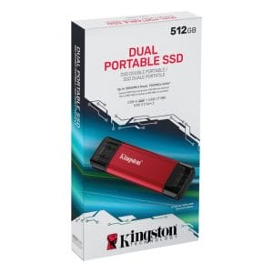 Kingston Dual Portable 512GB eksterni SSD SPSD/512GB - Slika 2