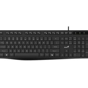 Genius KB-117S Al Copilot USB US crna tastatura - Slika 1