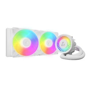 Arctic Liquid Freezer III Pro 280 A-RGB White vodeno hlađenje belo ... - Slika 1