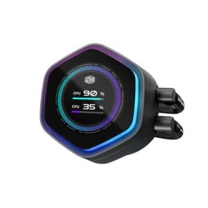 Cooler Master MasterLiquid ML 240 Atmos II LCD ARGB vodeno hlađenje crno (... - Slika 1