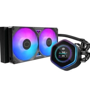 Cooler Master MasterLiquid ML 240 Atmos II LCD ARGB vodeno hlađenje crno (... - Slika 2