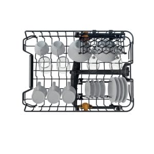 Whirlpool WH6FB10BS7A0X mašina za pranje sudova - 45cm - Slika 5