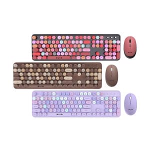 Aula Tastatura i mis Aula AC306 Purple combo, bezicna 2.4G - Slika 5