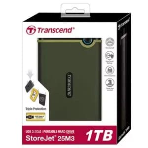 Transcend Eksterni hard disk 1TB Transcend TS1TSJ25M3G 3.1 - Slika 3