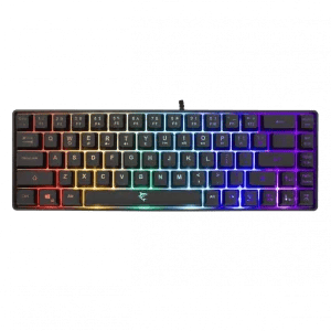 White Shark Tastatura White Shark RONIN TKL/Membranska/RGB/Crna/US - Slika 1