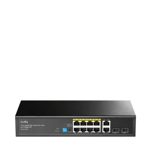 Cudy Svič 10/100/1000 10-port Cudy GS1010PS2/8 PoE+/2x Uplink/2x ... - Slika 1