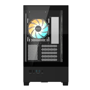 Gigabyte Kućište Gigabyte GB-C201P Panoramic black - Slika 2