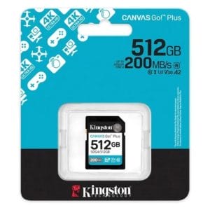 Kingston Memorije kartice KINGSTON SDG4/512GB/Canvas Go! Plus/Class10... - Slika 1
