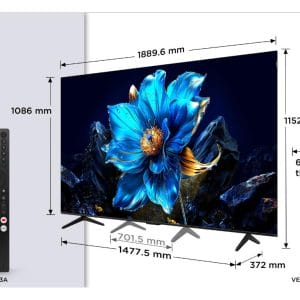 TCL Televizor TCL 85P7K/QLED/85"/4K UHD/60Hz/Google TV/crna - Slika 1