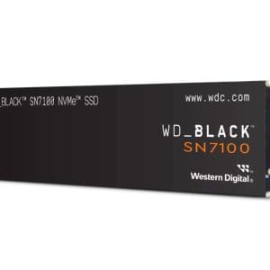 WD 500GB M.2 NVMe SSD Gen4 WDS500G4X0E SN7100 Black - Slika 1