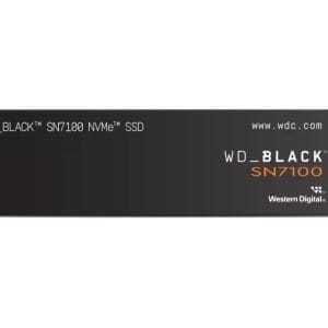 WD 500GB M.2 NVMe SSD Gen4 WDS500G4X0E SN7100 Black - Slika 2