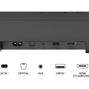 Hisense AX5100Q Dolby Atmos soundbar sa bežičnim subwooferom crni - Slika 4