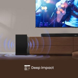 Hisense AX5100Q Dolby Atmos soundbar sa bežičnim subwooferom crni - Slika 5