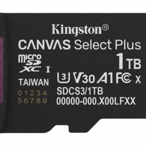 Kingston Memorijska kartica U1 V10 SDXC 1TB Canvas Select Plus G3 150... - Slika 1