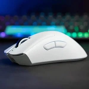 Razer Bežični miš RAZER DeathAdder V3 Pro - bela 30000 DPi RZ01-04... - Slika 2