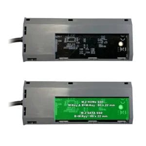 Lc Power USB-C HUB + M.2 SSD kućište LC-Power LC-HUB-C-MULTI-7-M2 - Slika 2