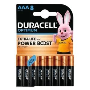 Duracell Baterija Duracell Optimum AAA 8/1, nepunjiva - Slika 1