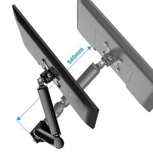 Kettz Nosač za monitor Kettz NM-K190 13-27/vesa max 100x100/9kg - Slika 2