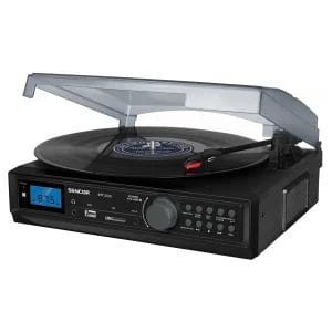 Sencor Gramofon SENCOR STT 212U USB/SD/FM/BT crna - Slika 1