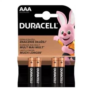 Duracell Baterija Duracell Basic LR3 AAA (pak 4 kom), nepunjiva - Slika 1